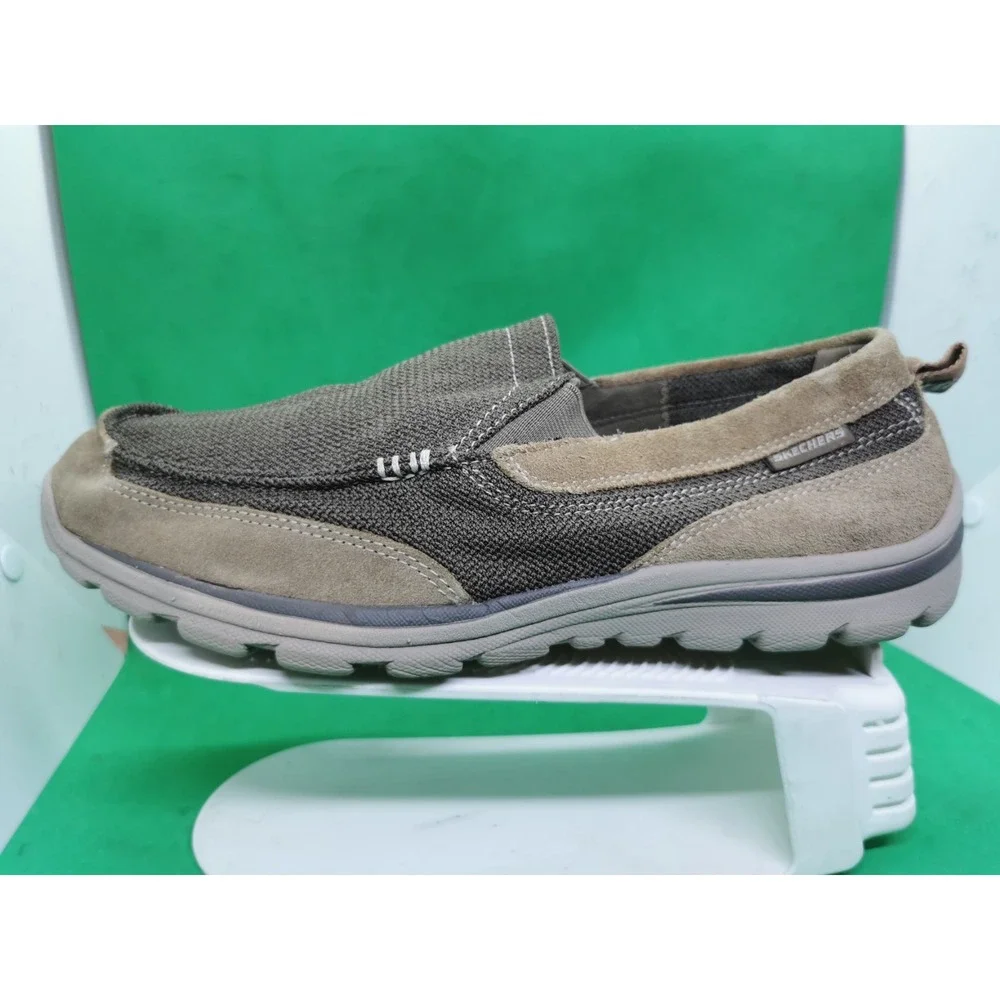 Skechers Men's Superior Milford Slip-on Boat Shoes Size 11 WW Extra Wide Fit